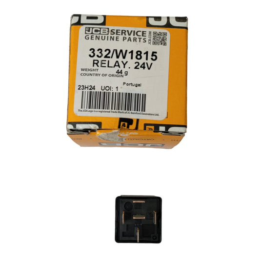 JCB  24V 30A Hi Power (P545): 332/W1815 Lighting Relay