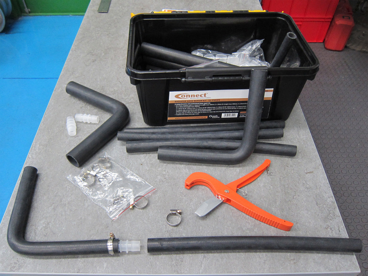 Radiator Hose Repair Kit 61pc - (Connect 33200)