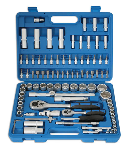 Socket Set 1/4"D, 1/2"D 94pc - (Laser 3671)