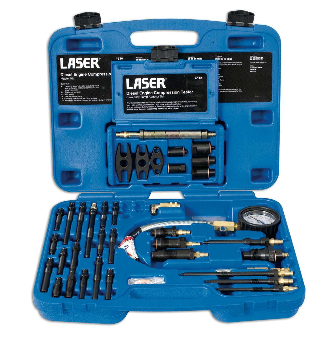 Diesel Engine Compression Master Test Kit - (Laser 4510)