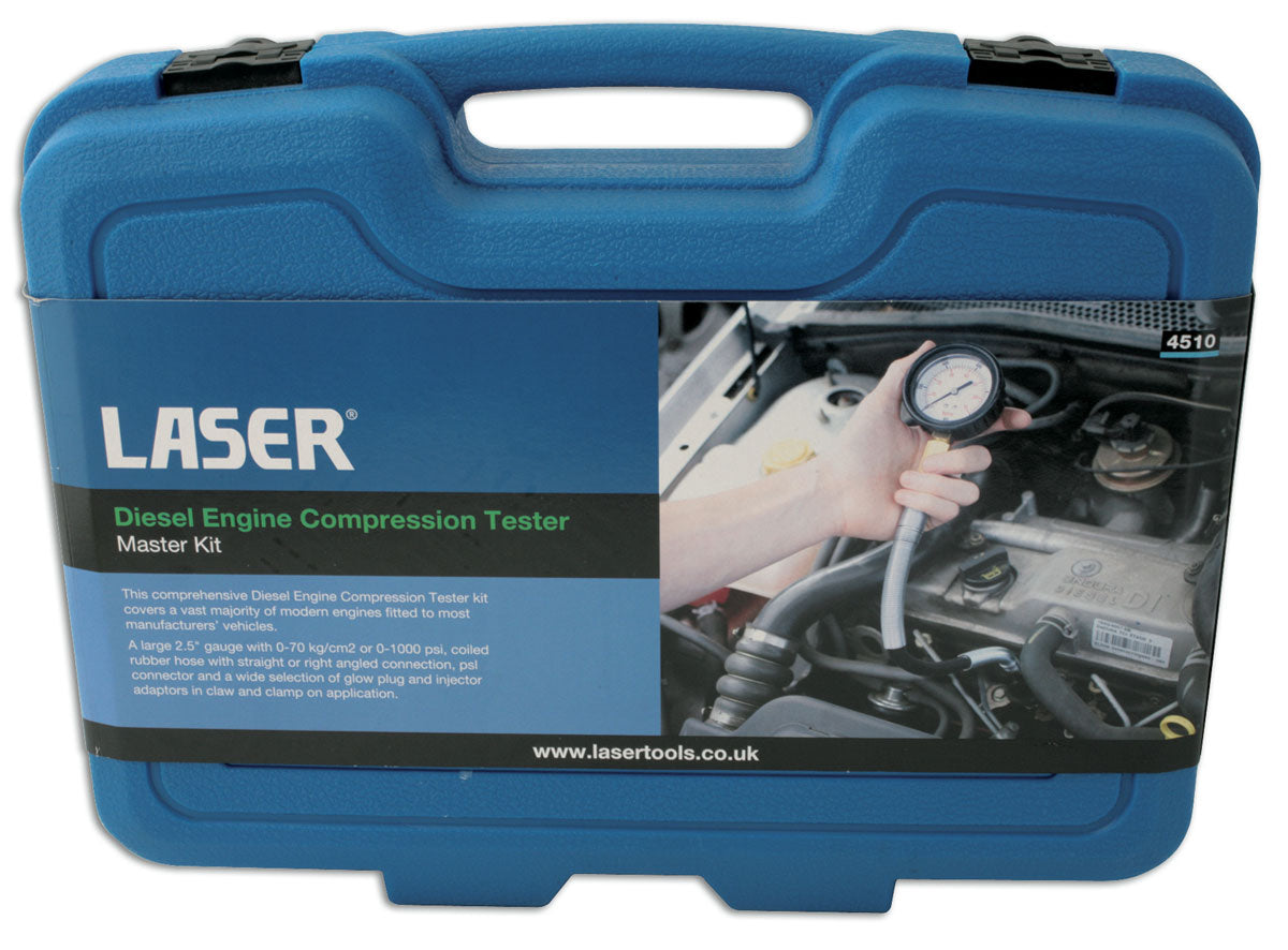 Diesel Engine Compression Master Test Kit - (Laser 4510)