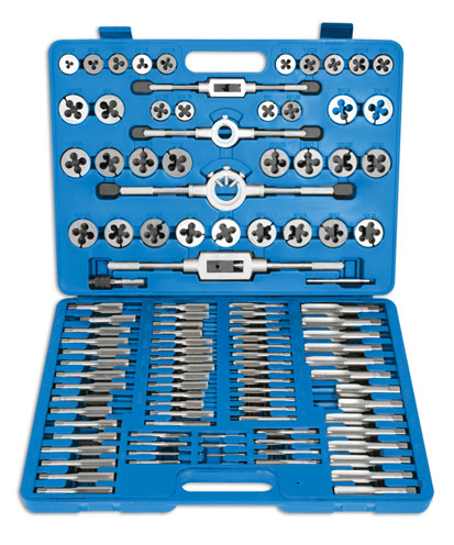 Metric Tap & Die Set 110pc - (Laser 4554)