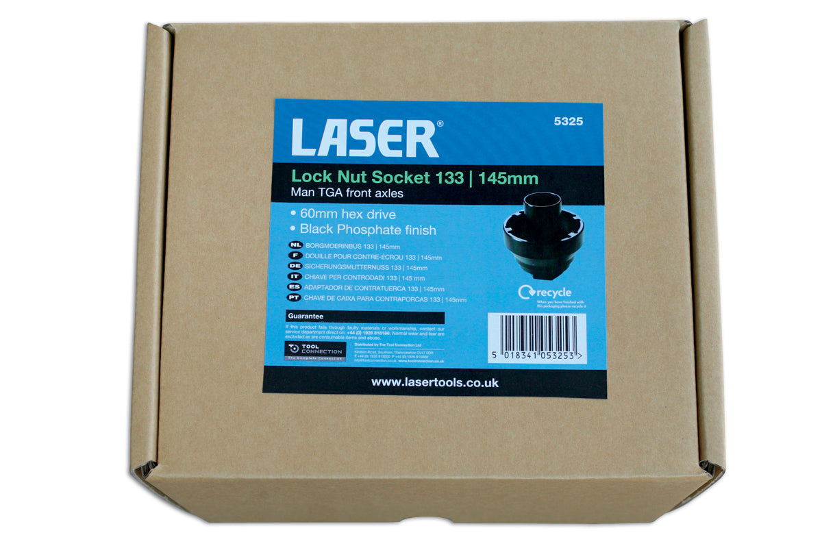 Lock Nut Socket 133 - 145mm - for MAN - (Laser 5325)