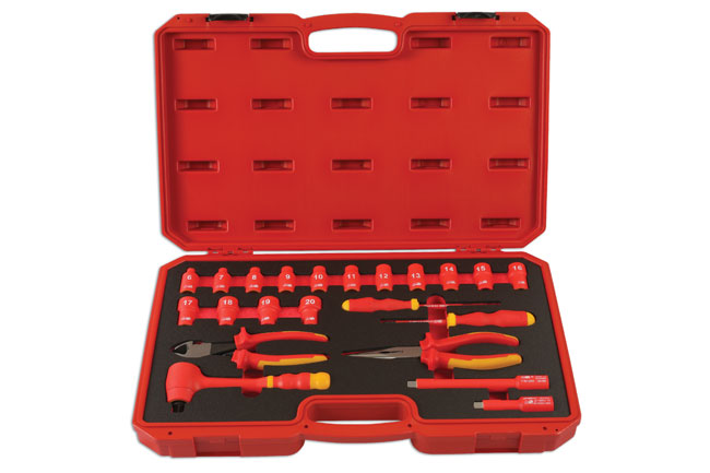 Insulated Tool Kit 3/8"D 22pc - (Laser 6146)