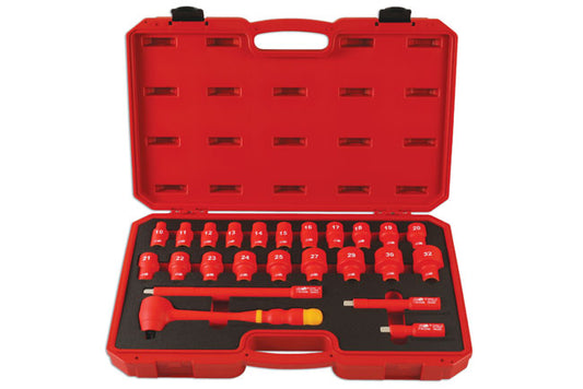 Insulated Socket Set 1/2"D 24pc - (Laser 6147)