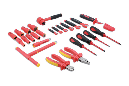 Insulated Tool Kit 3/8"D 25pc - (Laser 6150)