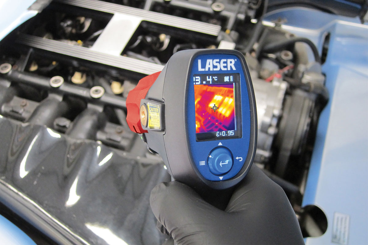 Thermal Camera with UV Leak Detector - (Laser 6515)