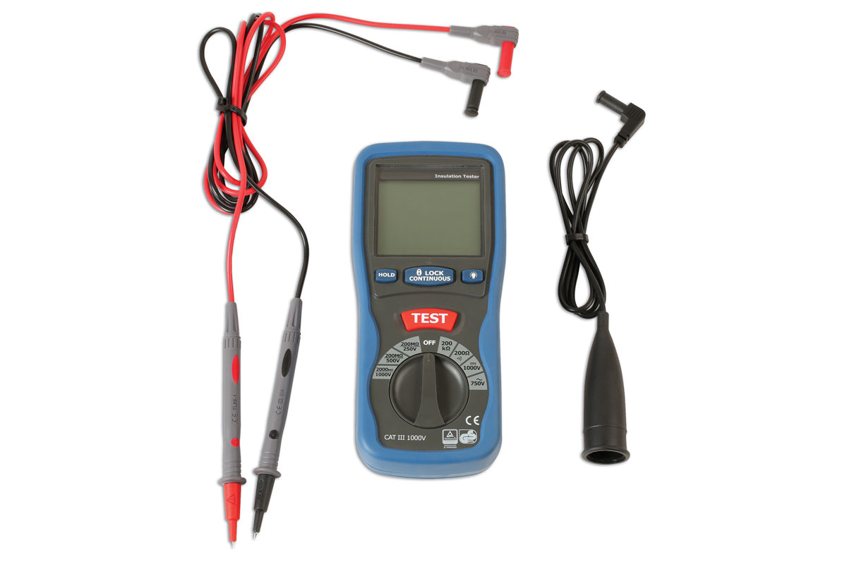 High Voltage Insulation Tester CAT III - (Laser 6549)