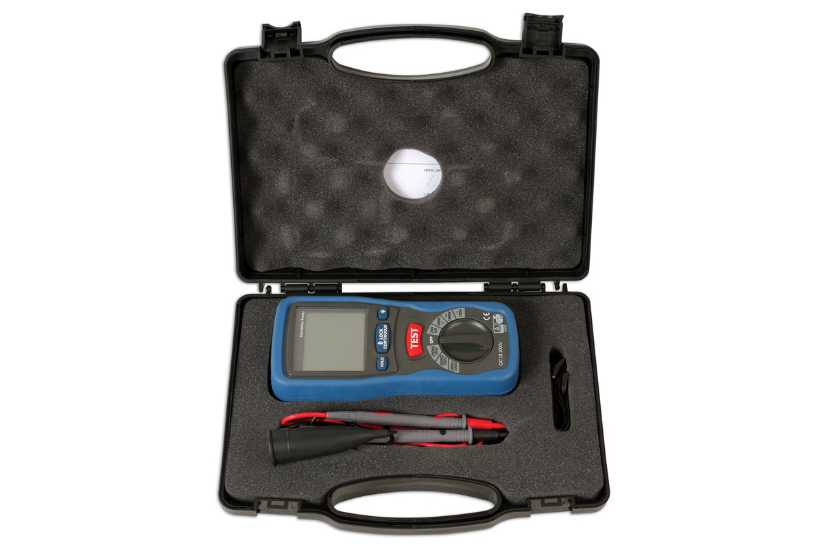 High Voltage Insulation Tester CAT III - (Laser 6549)