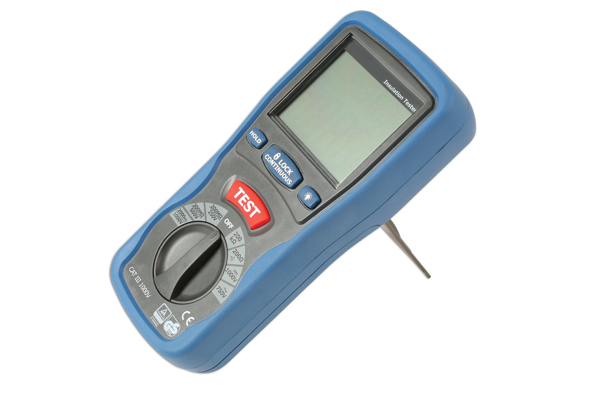 High Voltage Insulation Tester CAT III - (Laser 6549)