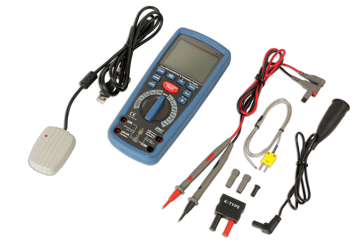 Insulation Resistance Multimeter CAT III - (Laser 6550)