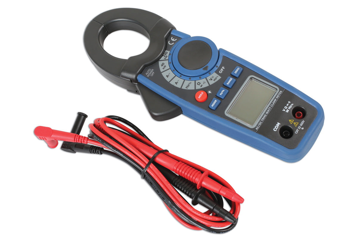 AC/DC Digital Clamp Meter CAT III 1000A - (Laser 6552)