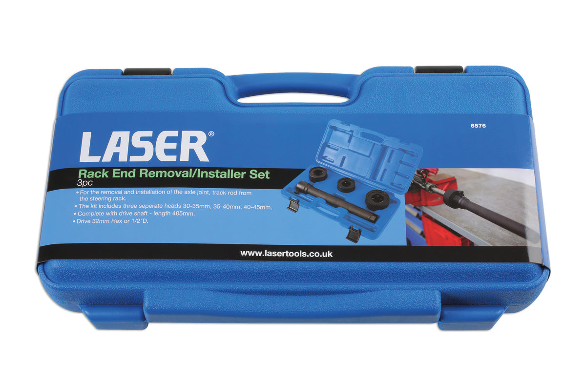 Rack End Removal/Installer Set 3pc - (Laser 6576)