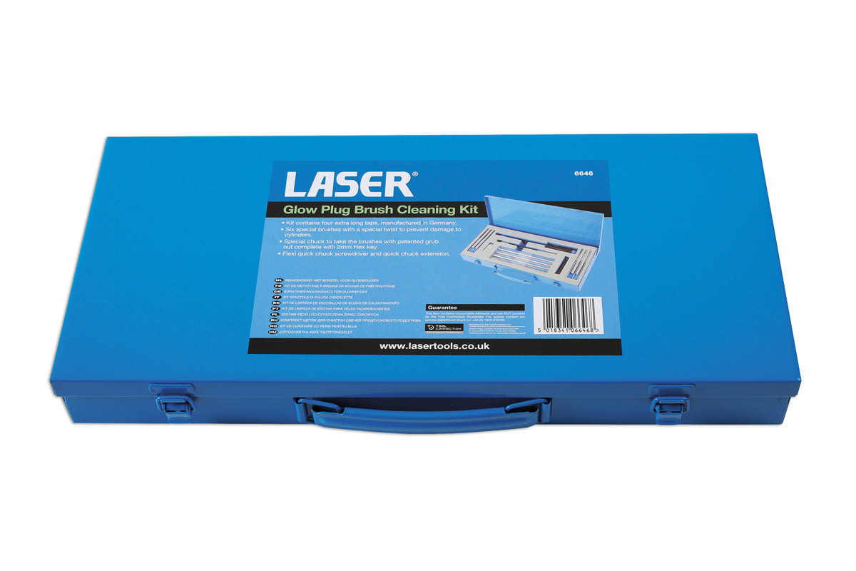 Glow Plug Brush Cleaning Kit - (Laser 6646)