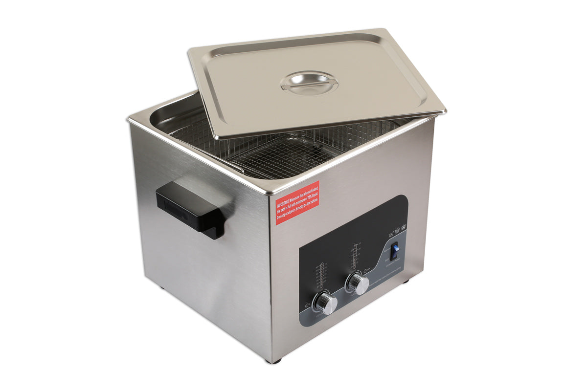 Ultrasonic Cleaner 13L - with Euro plug - (Laser 6857)