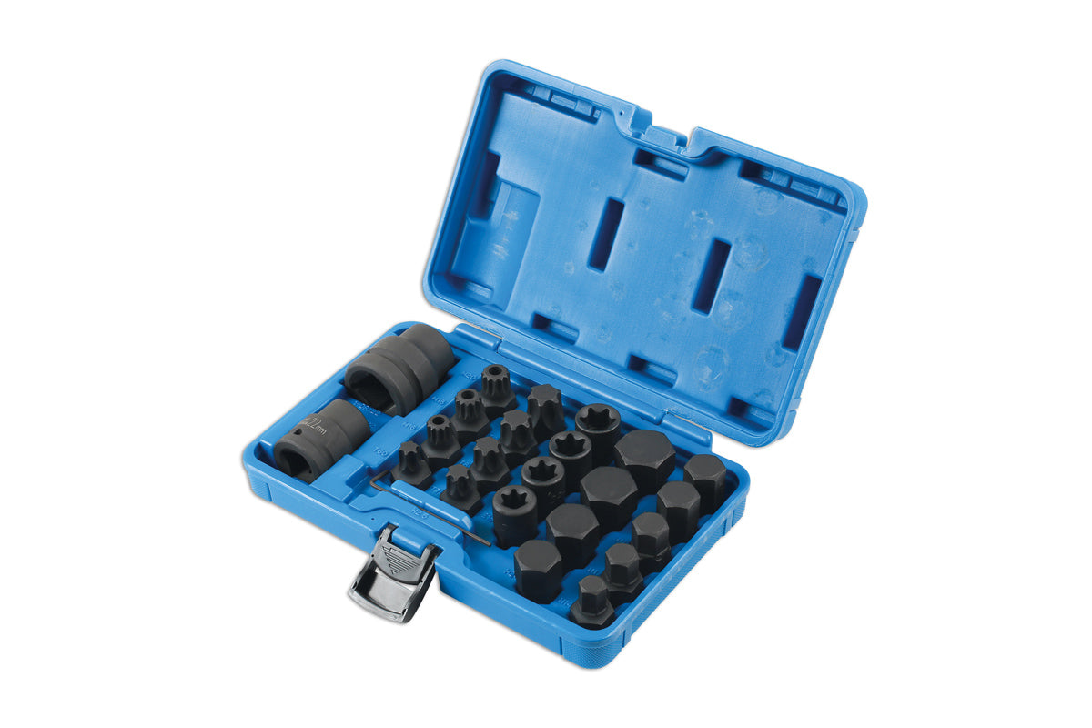 Impact Bit & Socket Set 3/4"D, 1"D 24pc - (Laser 6891)