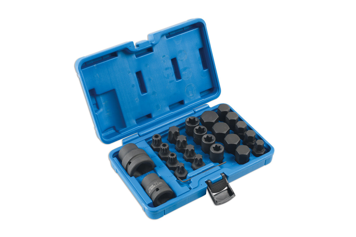 Impact Bit & Socket Set 3/4"D, 1"D 24pc - (Laser 6891)