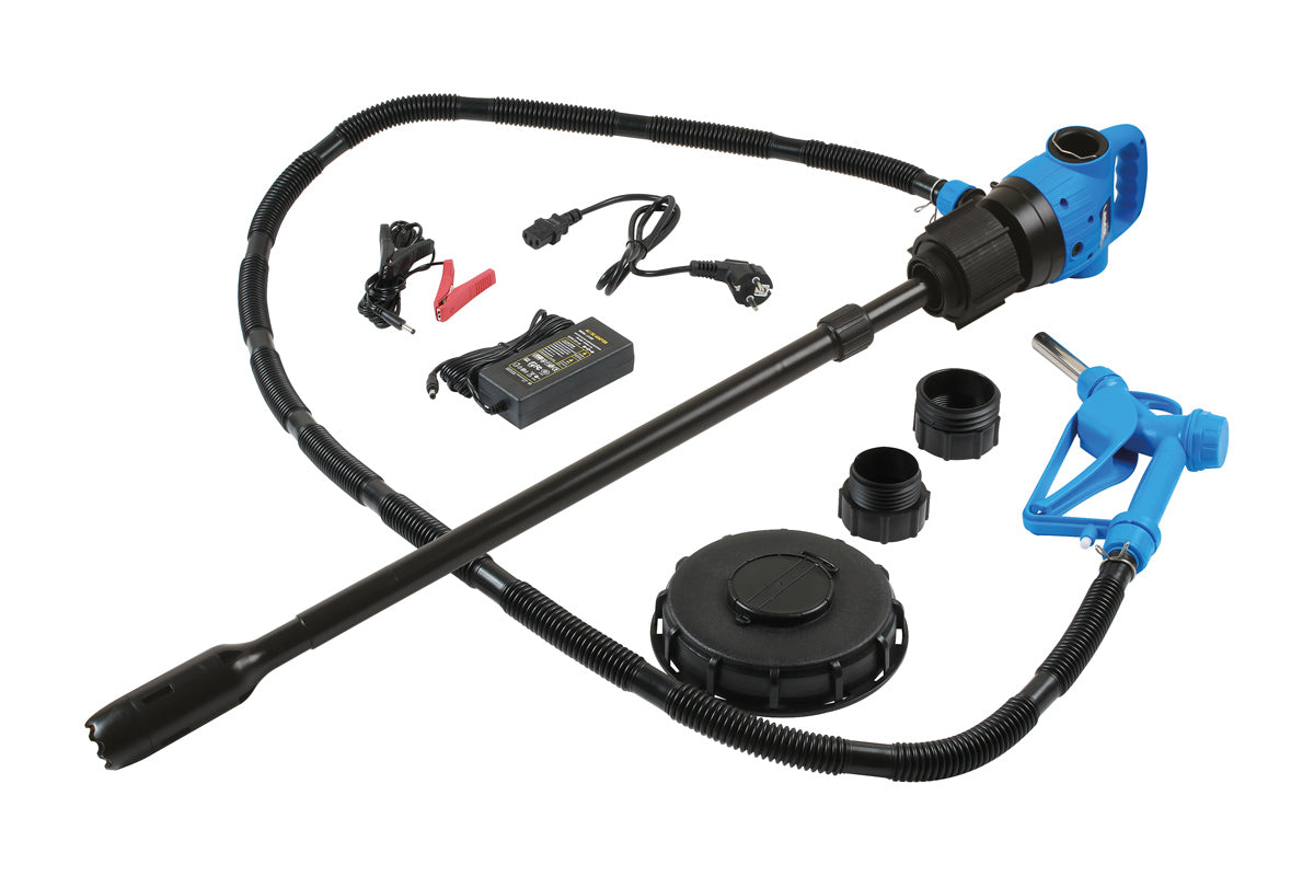 Electric Drum Pump For AdBlue® AC/DC with Euro Charger - (Laser 7272)