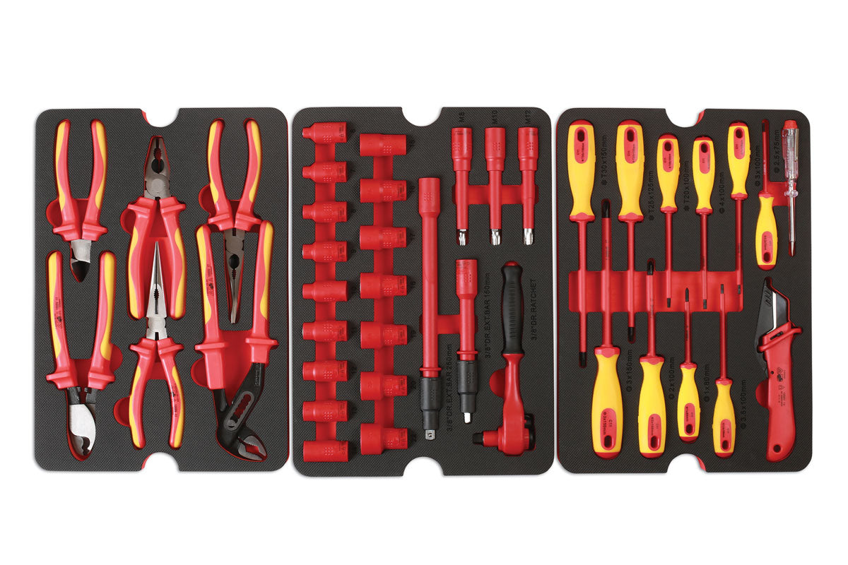 Insulated Tool Kit 3/8"D 50pc - (Laser 7383)