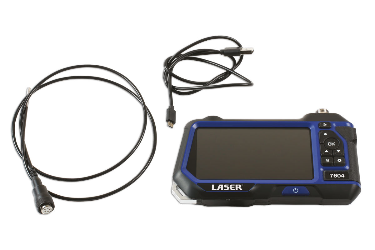 Portable 5" Screen Inspection Camera - (Laser 7604)