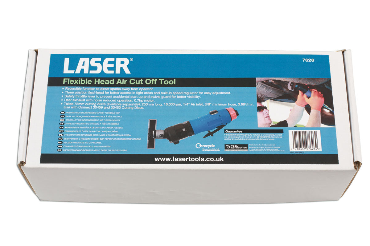 Flexible Head Air Cut Off Tool - (Laser 7626)