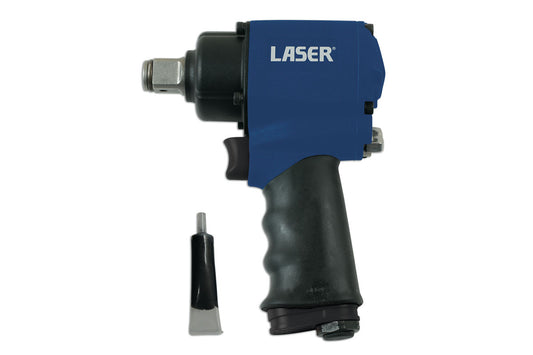 Impact Wrench 3/4"D - Twin Hammer 146mm Long - (Laser 7680)