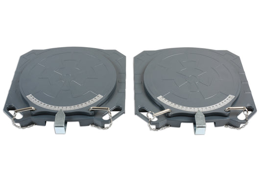 Steering Turntables - Aluminium 4000kg (Pair) - (Gunson 77158)