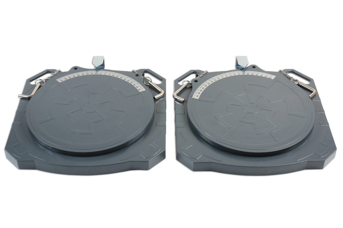 Steering Turntables - Aluminium 4000kg (Pair) - (Gunson 77158)