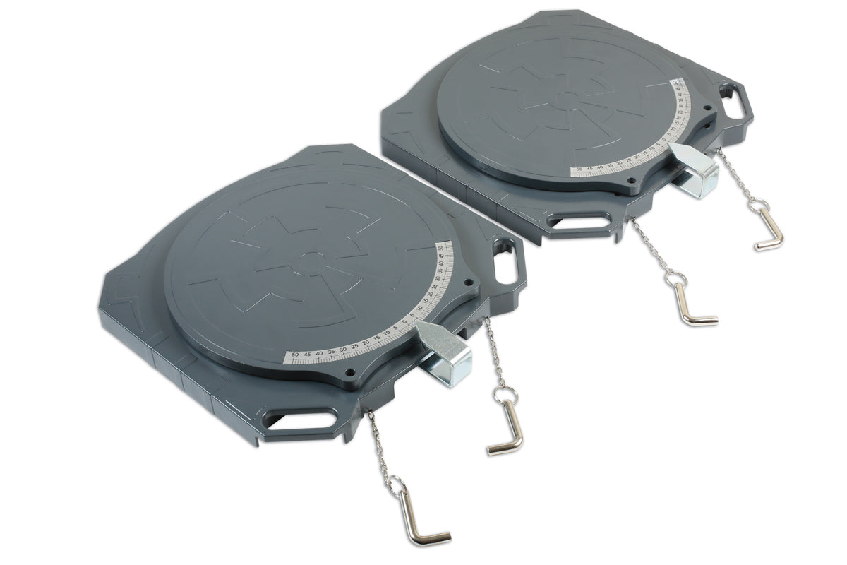 Steering Turntables - Aluminium 4000kg (Pair) - (Gunson 77158)