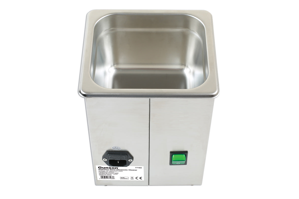 Stainless Steel Ultrasonic Cleaner - (Gunson 77163)