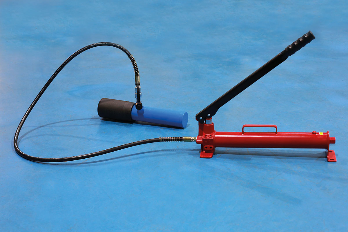 Hydraulic Two Speed Hand Pump, 700 bar - (Laser 7861)