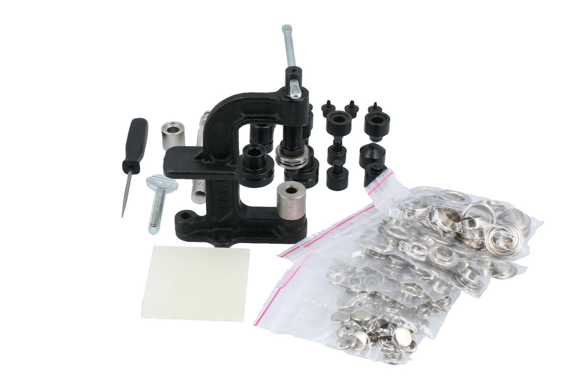 Grommet, Eyelet & Popper Fitting Kit - (Laser 7882)