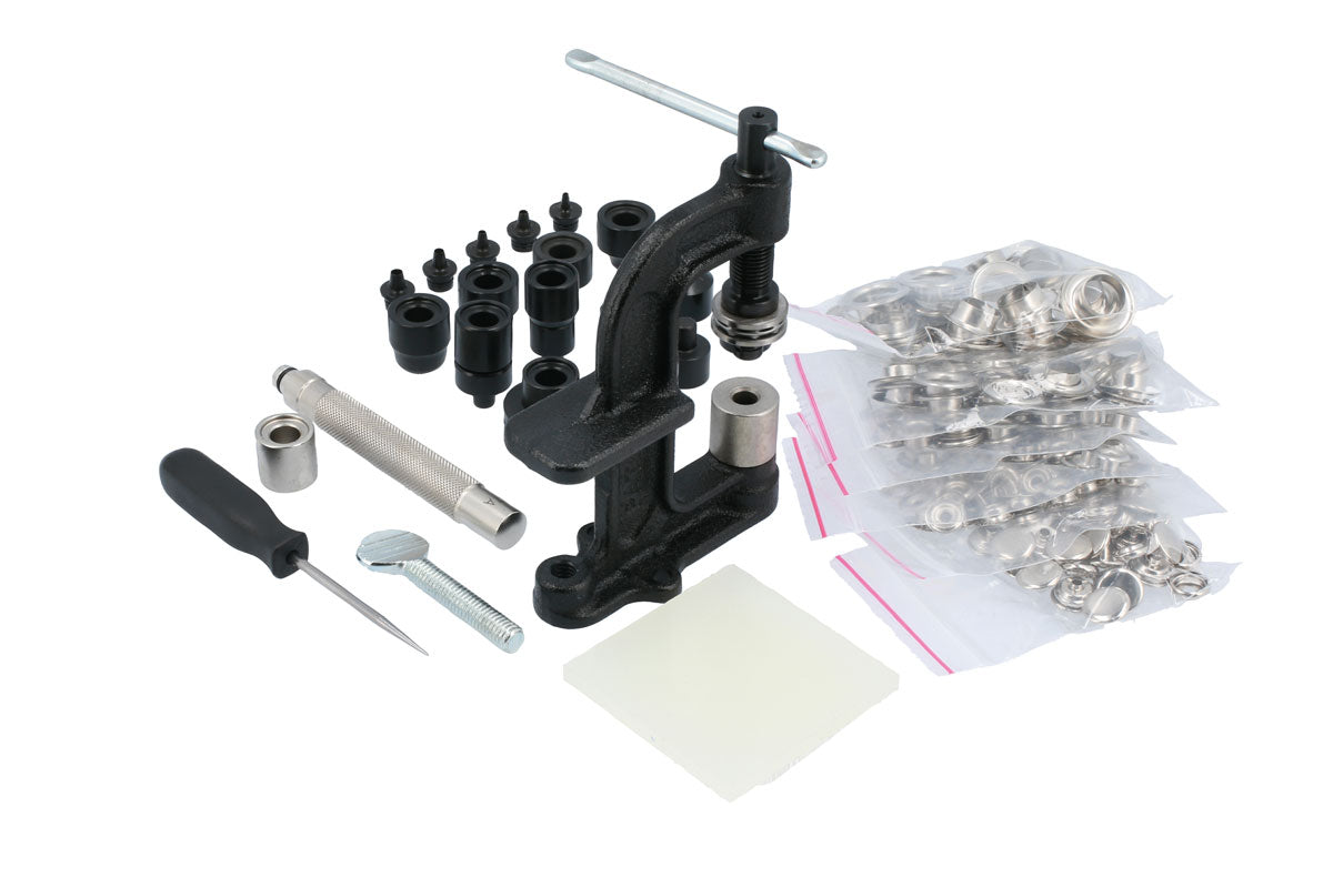 Grommet, Eyelet & Popper Fitting Kit - (Laser 7882)