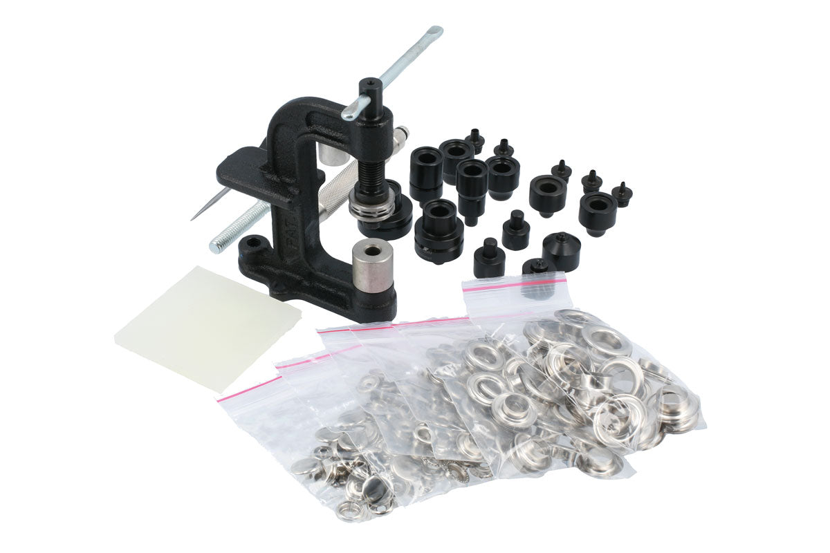 Grommet, Eyelet & Popper Fitting Kit - (Laser 7882)