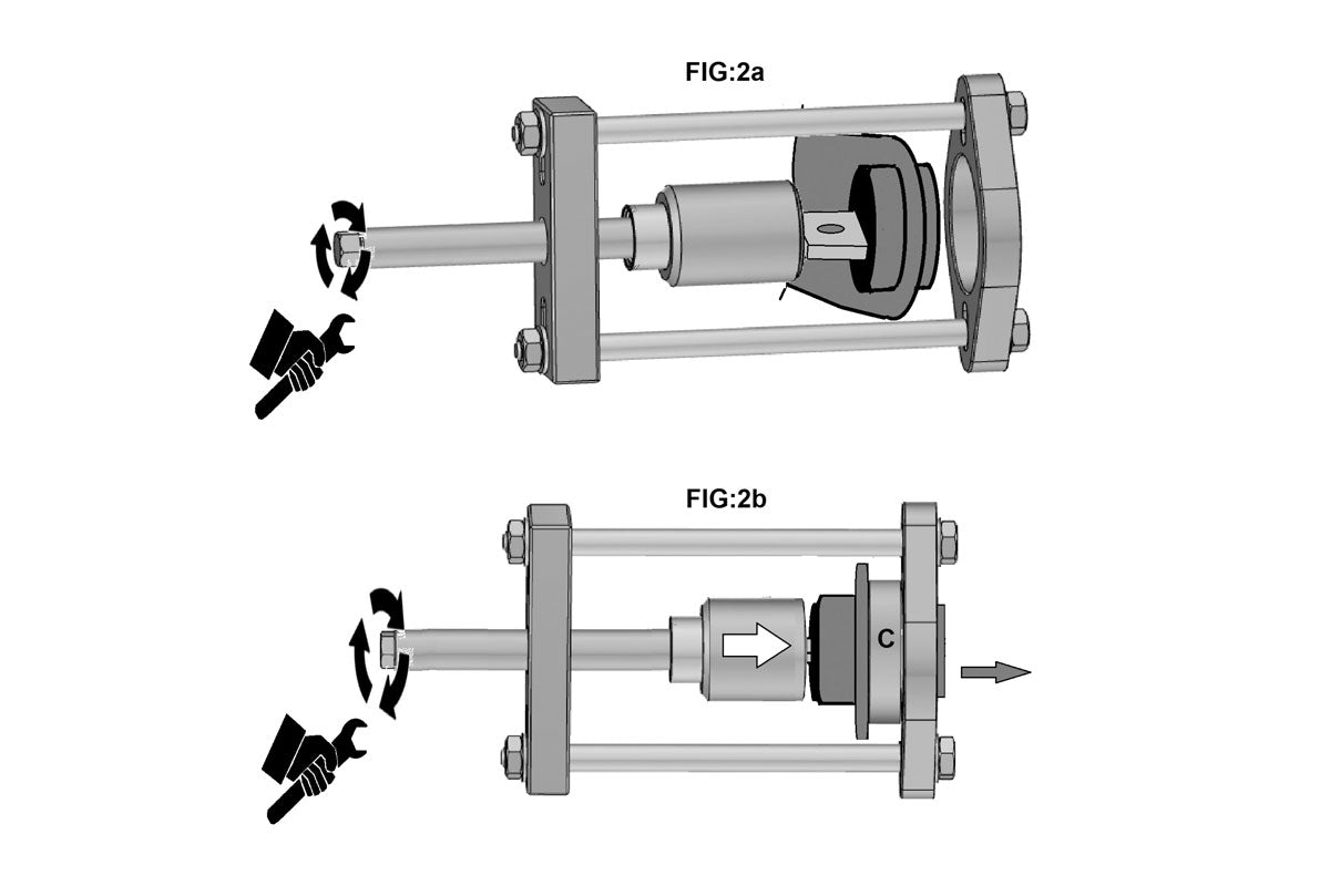 Rear Trailing Arm Bush Tool - for Ford Focus - (Laser 7960)