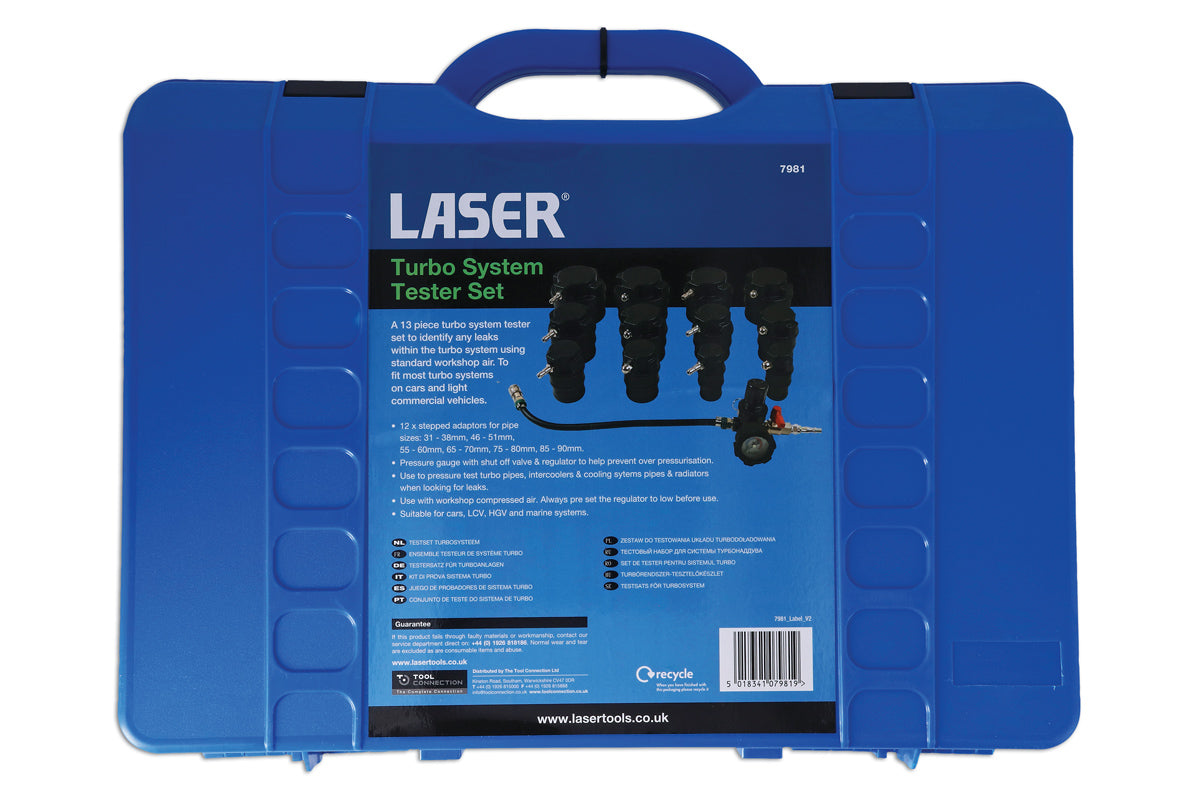 Turbo System Tester Set - (Laser 7981)