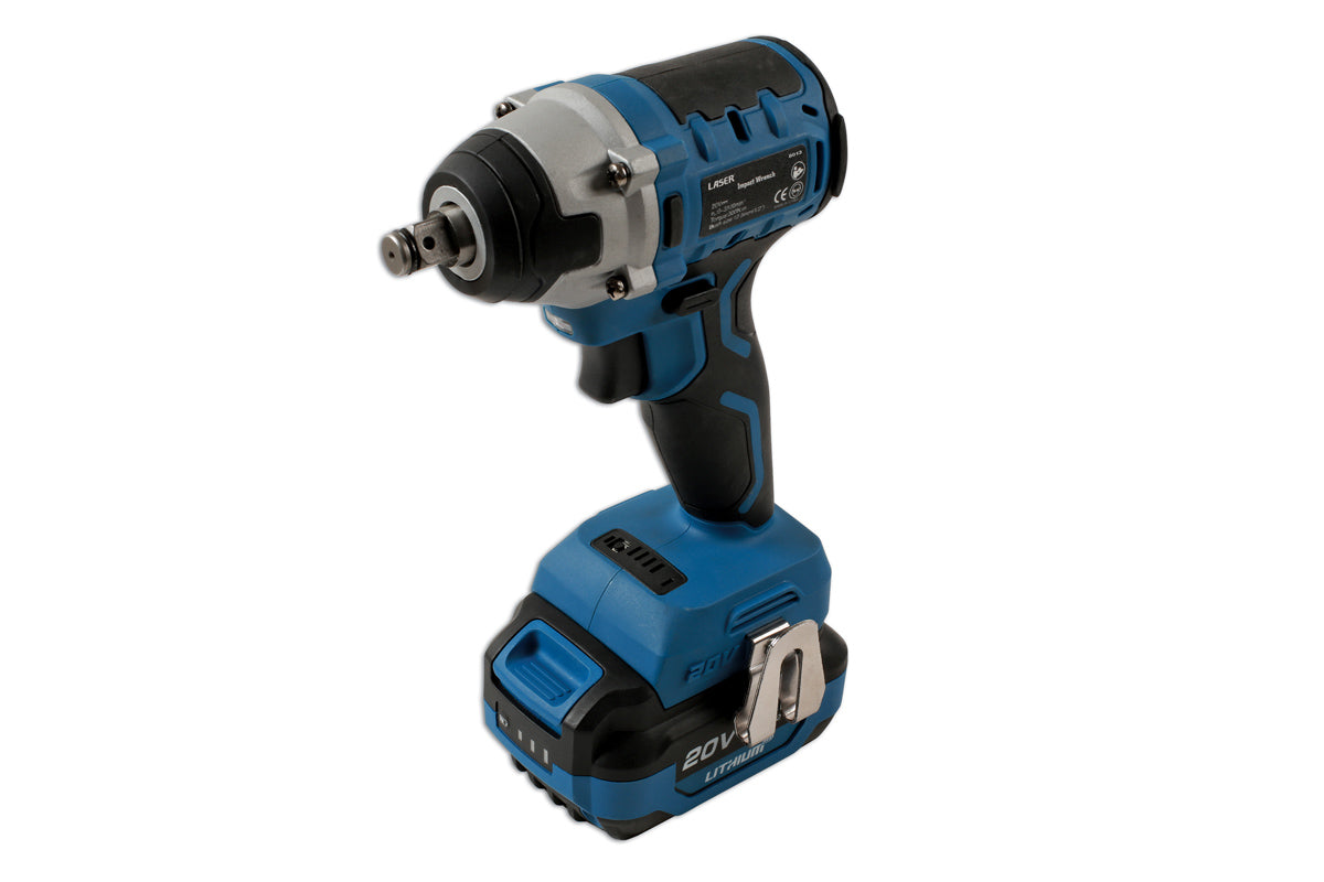 Cordless Impact Wrench 1/2"D 20V w/o Battery - (Laser 8013)