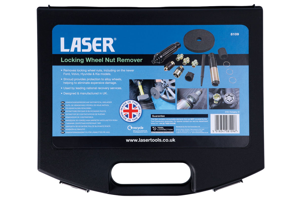 Locking Wheel Nut Remover - (Laser 8109)