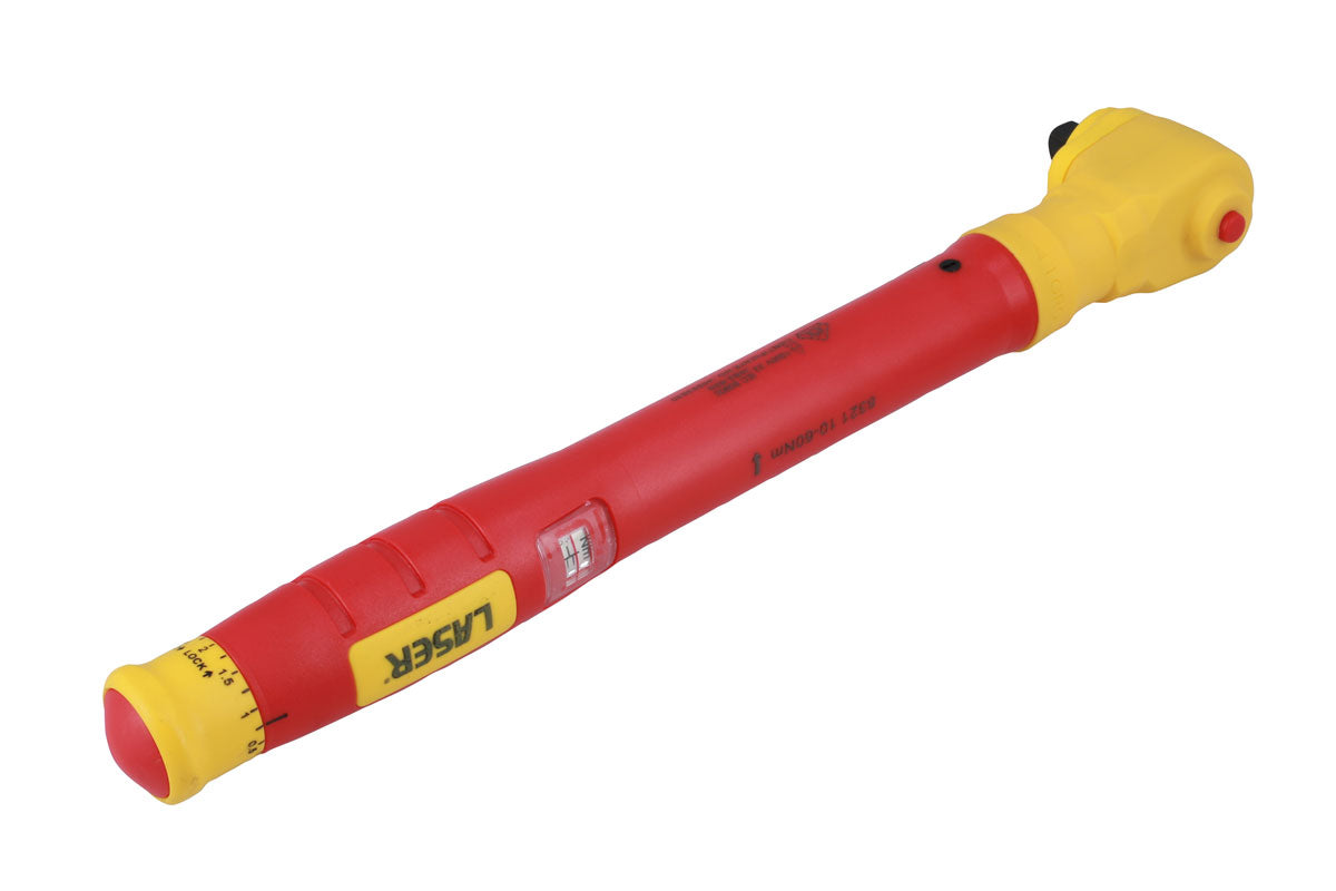 VDE Insulated Torque Wrench 3/8"D 10-60Nm - (Laser 8321)