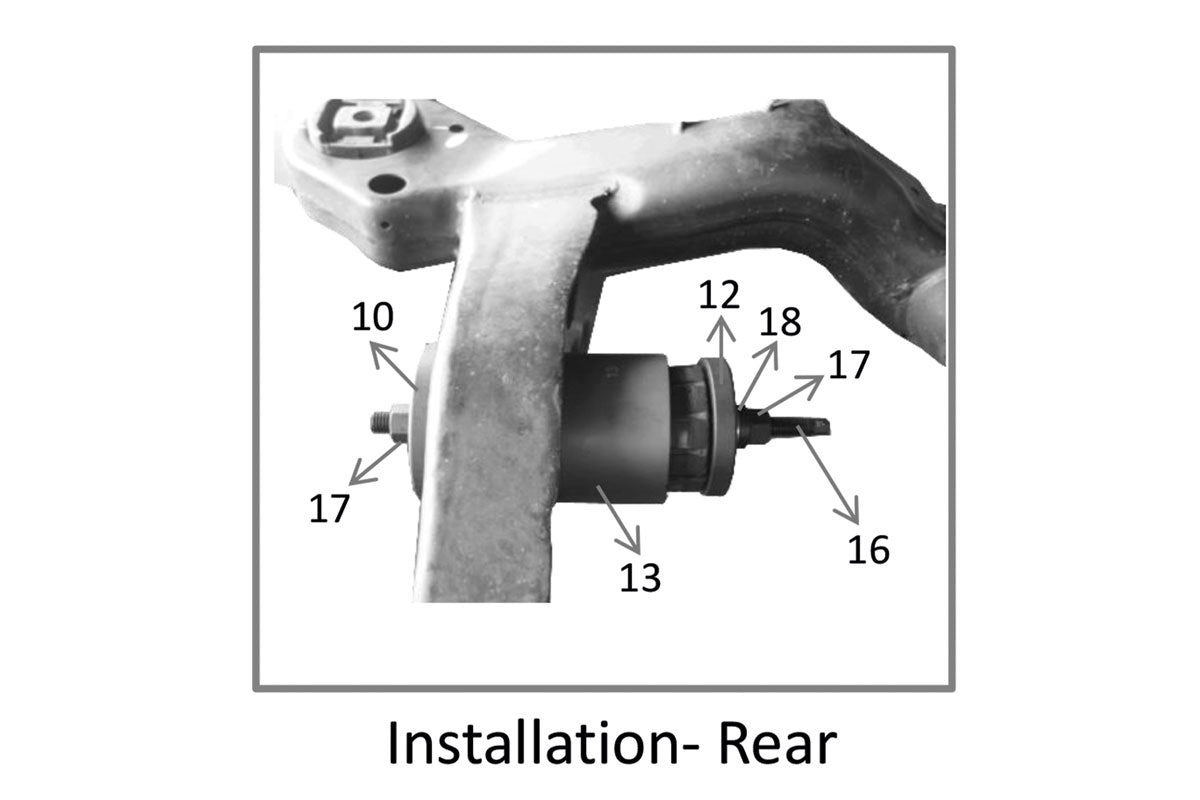 Differential Bush Removal & Installation Tool Kit - for BMW - (Laser 8406)