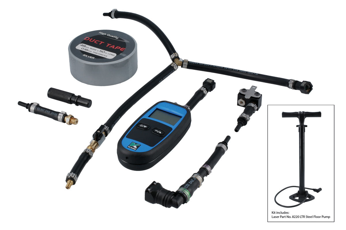 EV Battery Integrity Pressure Test Kit - for Hyundai, Jaguar, Kia & Nissan - (Laser 8467)