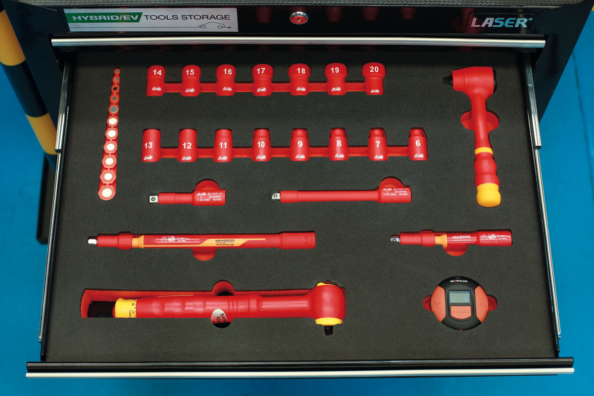 Insulated Socket Set in Foam Inlay - (Laser 8484)