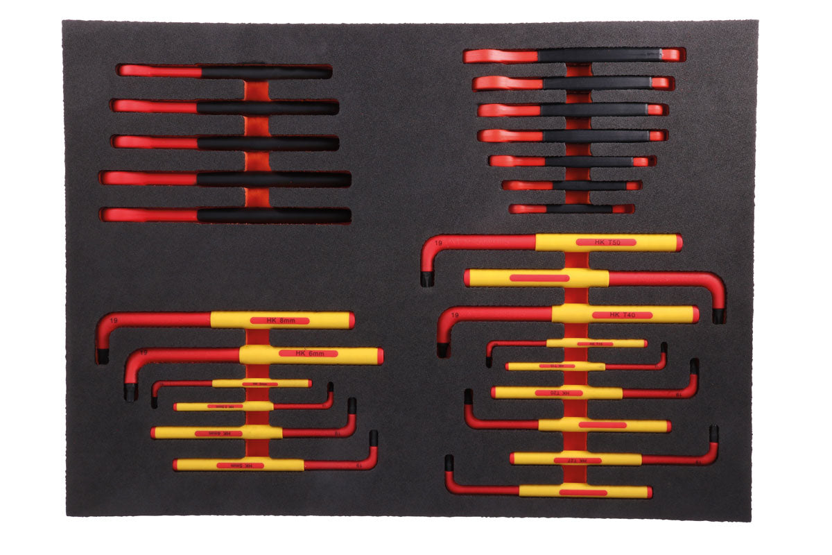 Insulated Wrenches in Foam Inlay - (Laser 8487)