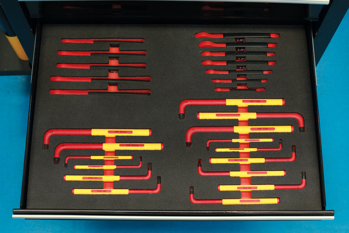 Insulated Wrenches in Foam Inlay - (Laser 8487)