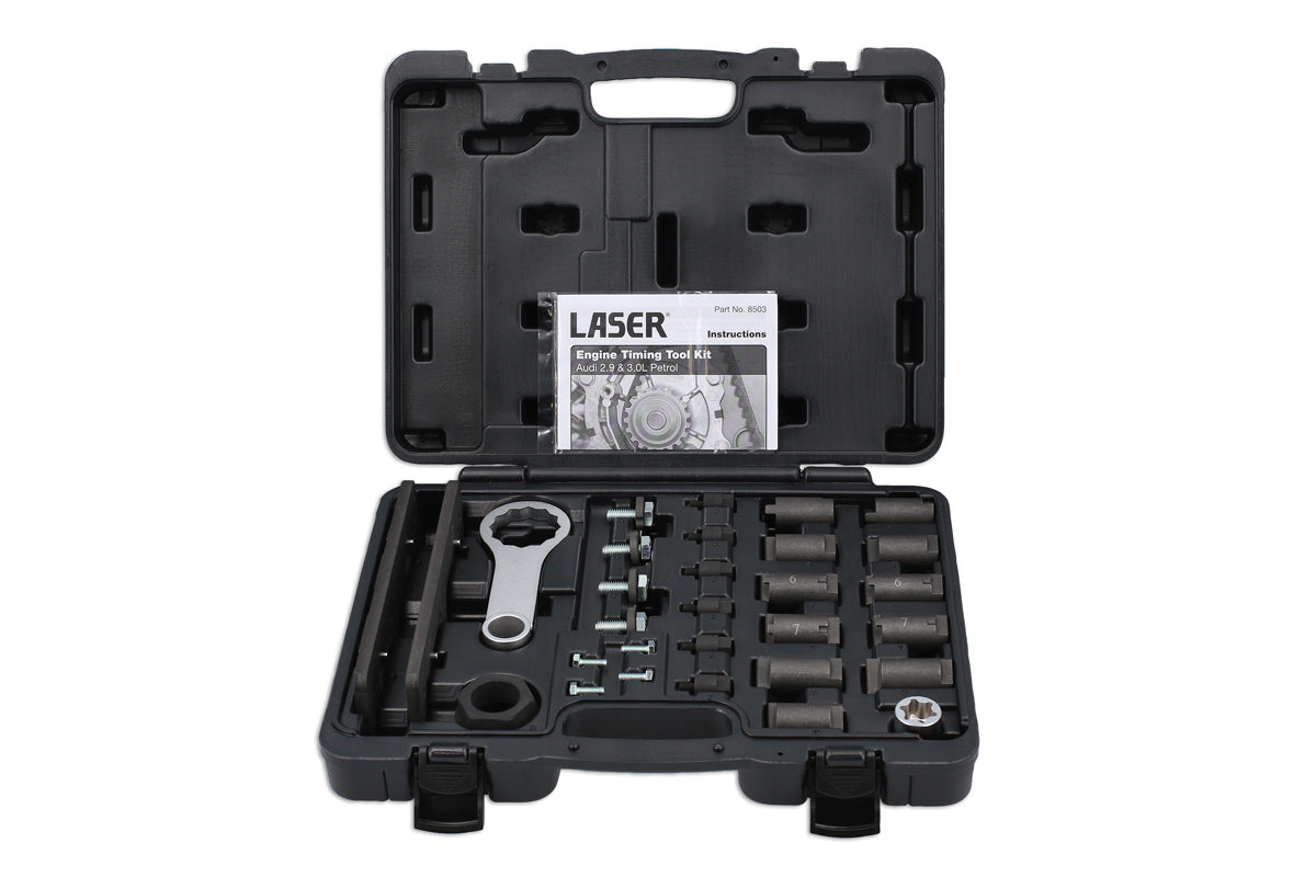 Engine Timing Tool Kit – Audi 2.9L & 3.0L Petrol - (Laser 8503)