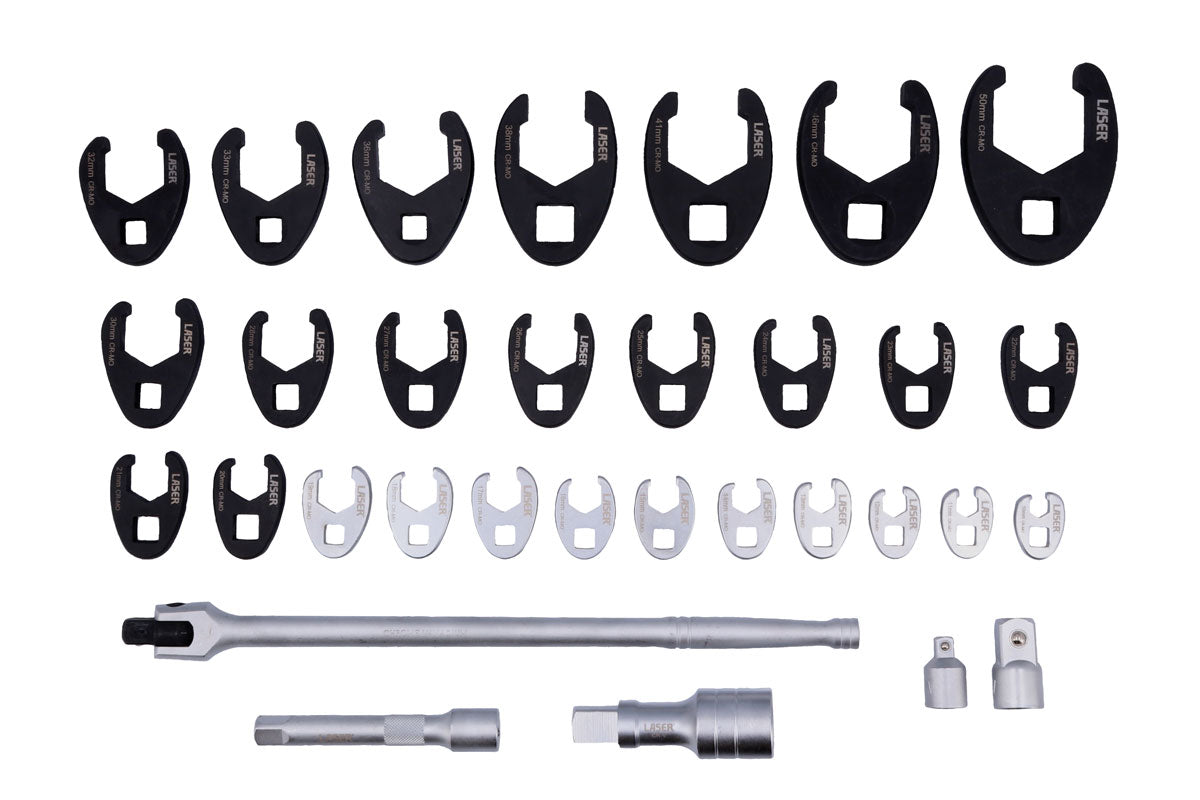 Crows Foot Wrench Set 32pc - (Laser 8516)