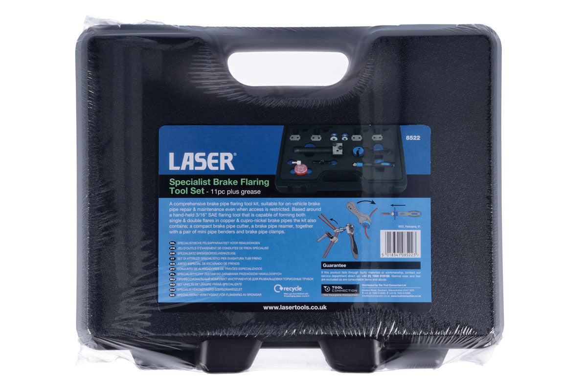 Specialist Brake Flaring Tool Set - (Laser 8522)