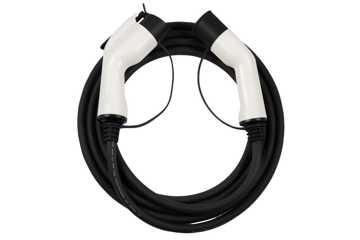 EV Charging Cable - Type 1 Female to Type 2 Male 32A Single Phase - (Laser 8626)