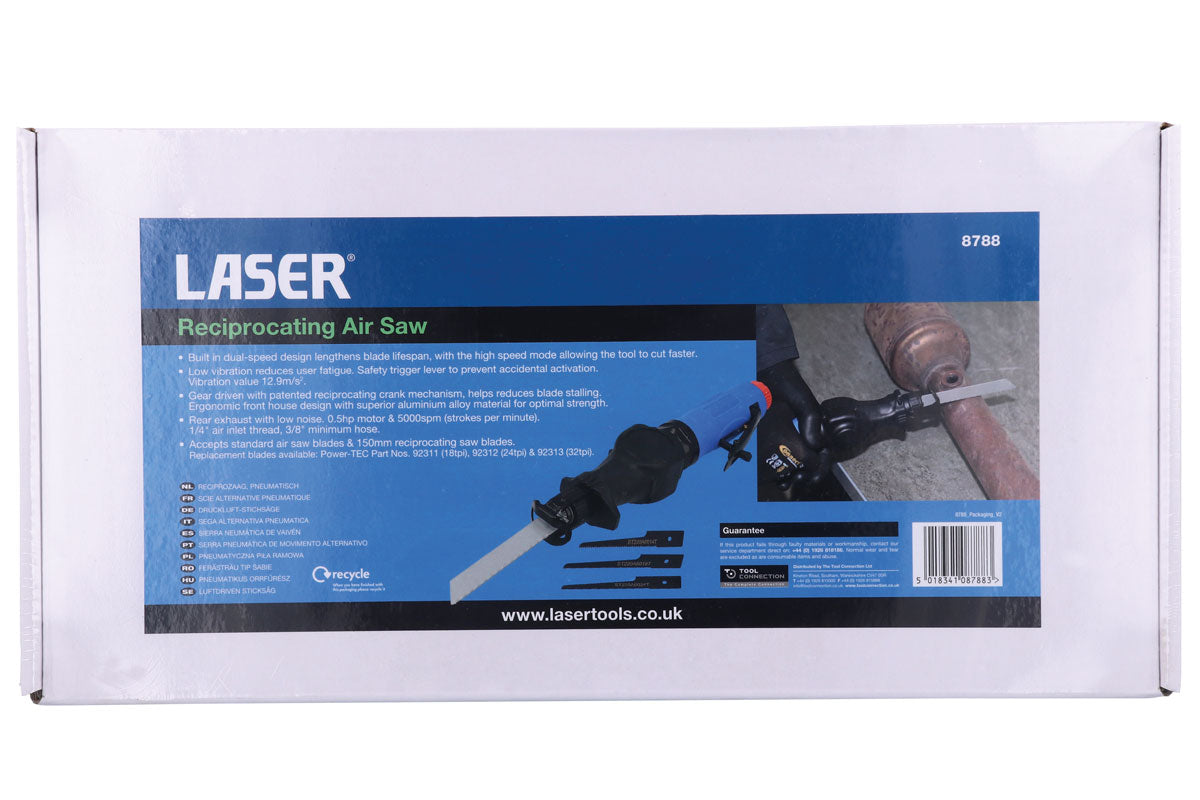 Reciprocating Air Saw - (Laser 8788)