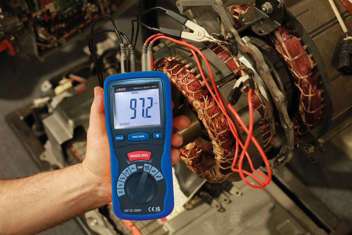 Milliohm Meter - (Laser 8894)